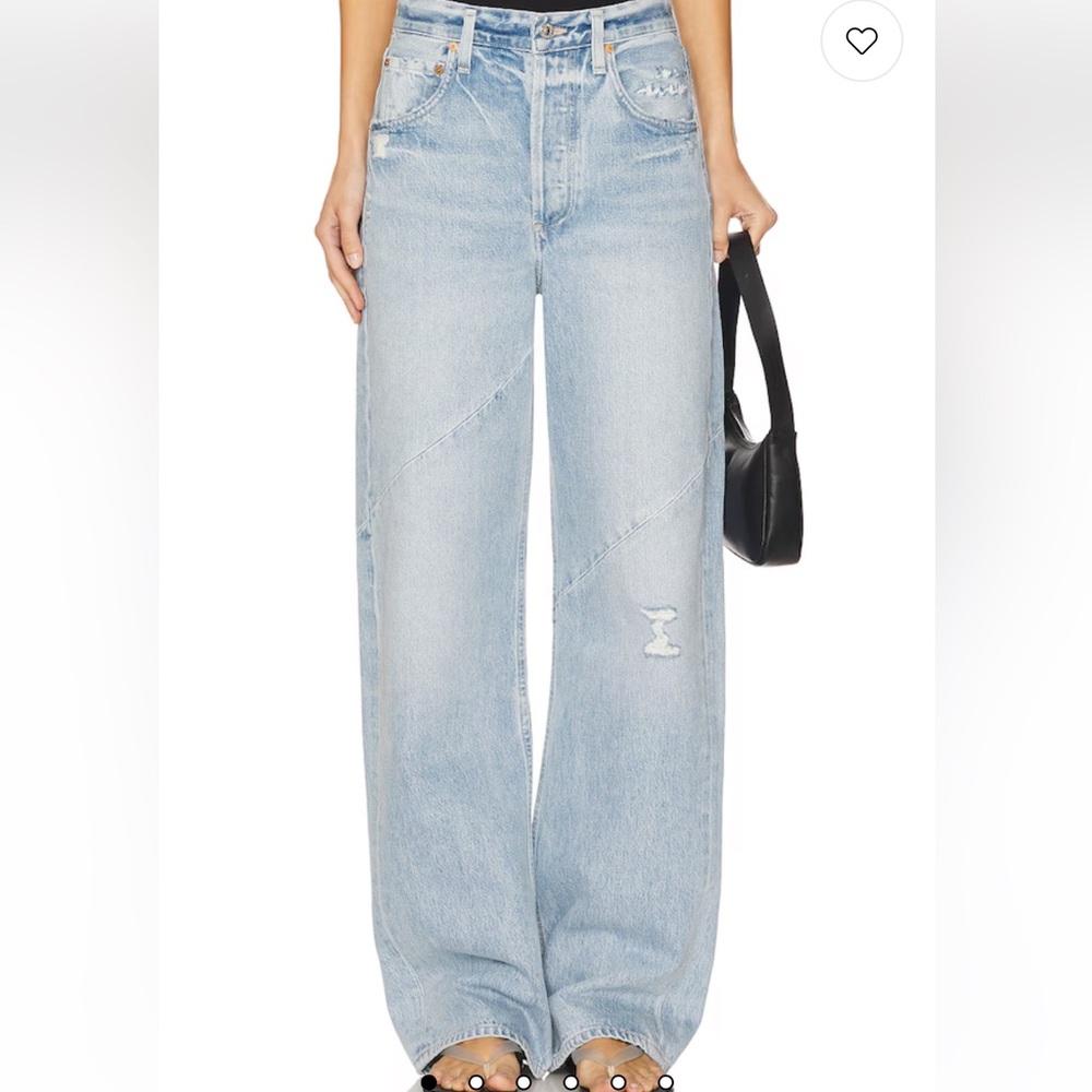 Citizens of Humanity Ayla Swirl Baggy Jeans in Hallstatt